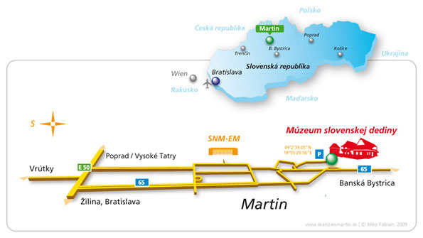 Mapa prístupu